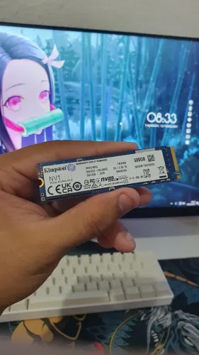 SSD Nvme Kingston 500Gb - Aceito cartão e entrego
