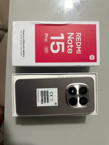 Xiaomi Redimi note 15 pro 5g 512 gb 1700 reais.