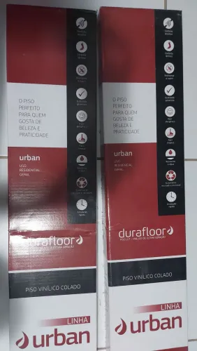 Piso vinilico duratex 4,34m cada caixa