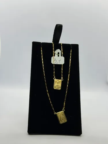 Escapulário em ouro 18k (3.1 gramas )