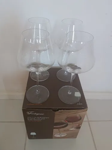Conjunto 4 taças para vinho 640ml Fontignac