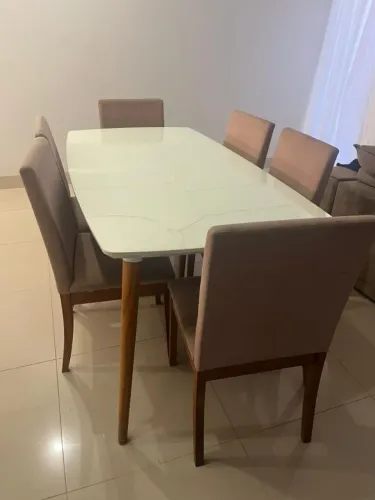 Promocao Mesa 6 lugares com cade aceito propostairas 