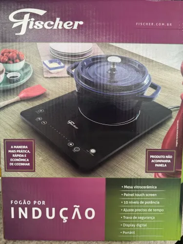 Cooktop indução 1 boca Fischer