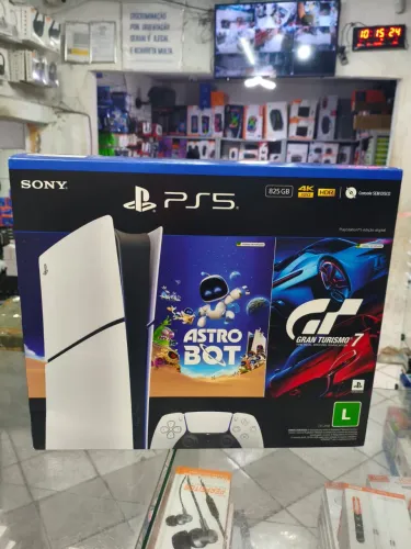 Ps5 Slim 825 Gb - Novo - Lacrado