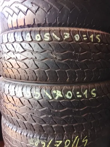 Par de pneus 205/70/15