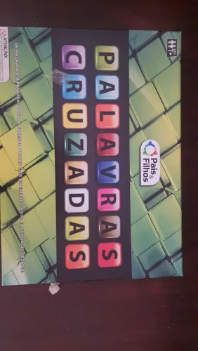 Jogo de Tabuleiro Palavras Cruzadas Pais e Filhos 