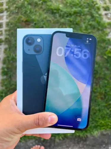 IPHONE 13 COM NOTA E CAIXA