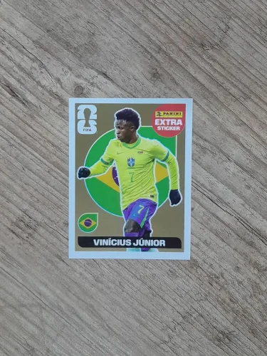 Figurinha Legend Vinícius Júnior Gold