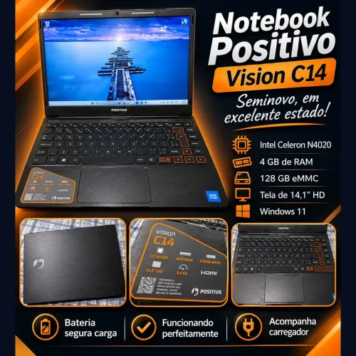 NOTEBOOK POSITIVO -SEMINOVO