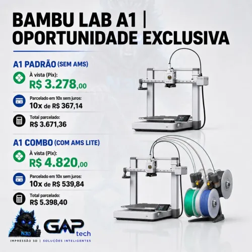 Impressoras 3d e filamentos