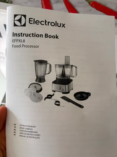Processador de alimentos Electrolux EFLXL8