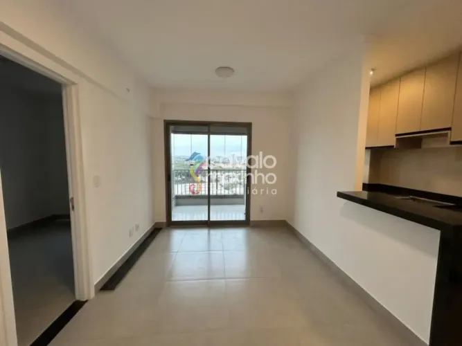Apartamento para alugar no Edifício Atrio Residencial com 1 suíte e 1 vaga, 40m² - Ribeirâ