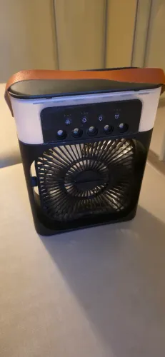 Ventilador portátil e umidificador de mesa