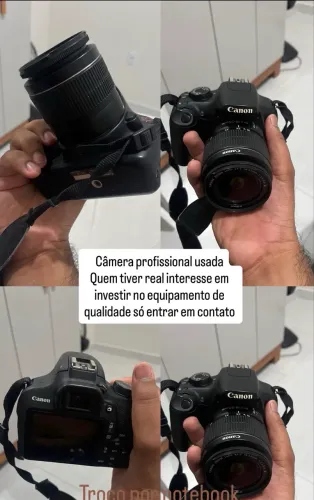 Câmera cânon T3 bem conservado 