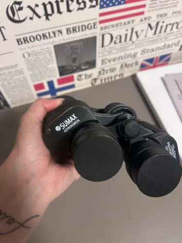 Binóculo astronômico 