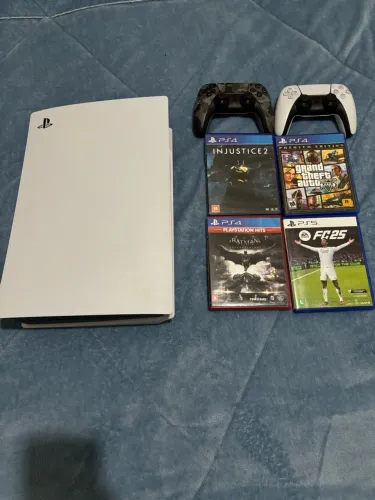 PlayStation 5 PS5 500GB + 2 Controles + Caixa Original