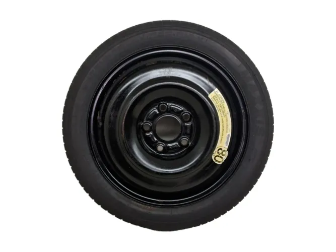 Roda Estepe Fino T145/70  5x127 Aro 17 Dodge Journey 2015 Preto