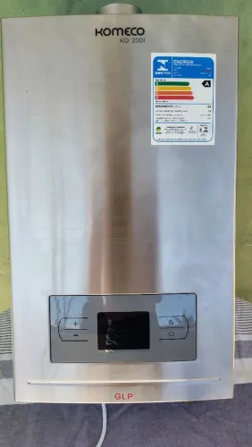 Aquecedor a gás GLP Komeco KO20Di Inox