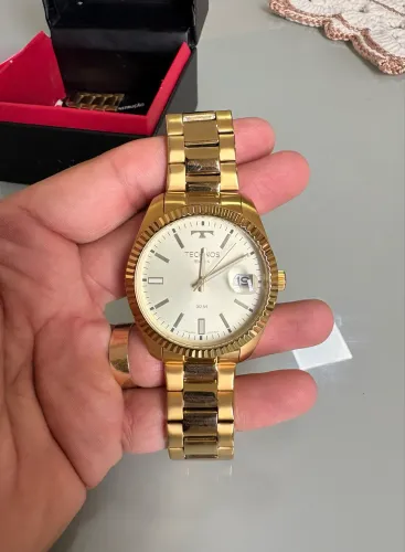 Relógio Technos Riviera Dourado