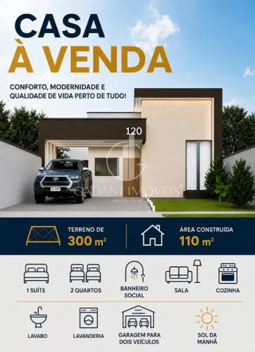 CASA COM 3 QUARTOS SENDO 1 SUITE A VENDA POR R$ 680.000,00 NO JD BOUNGAINVILLE EM SINOP/MT