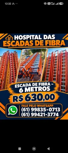 Escada 6m usadas