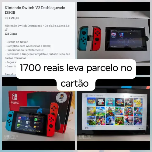 Vídeo game desbloqueado com vários jogos