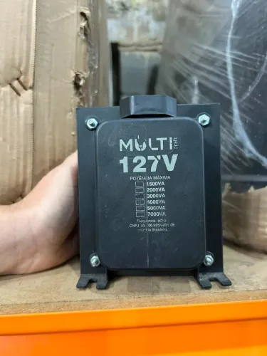 Autotransformador 500va Bivolt Multicraft 220v Para 110v Preto