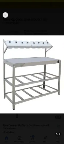 Vende-se Mesa Quente e Condimentadora