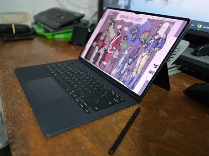 Tablet Samsung Galaxy Tab S9 Ultra "14,6 OLED 120 Hz 12/512 GB + S-Pen teclado carregador
