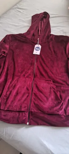 conjunto  de veludo
