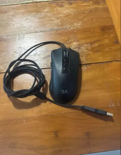 Mouse Gamer Redragon Preto Original Usado em Ótimo Estado