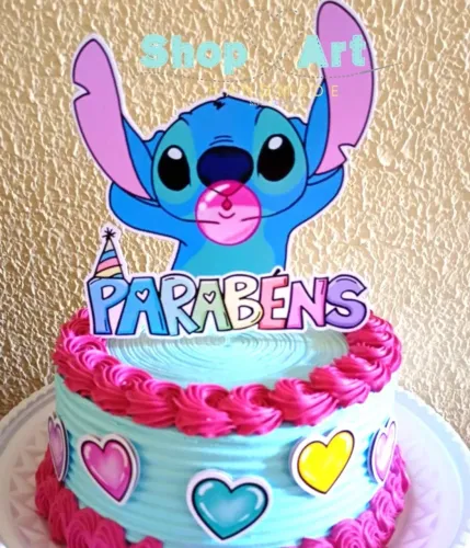 Topo de Bolo a Pronta Entrega Topper de Bolo Cake Topper p/ Retirada Imediata