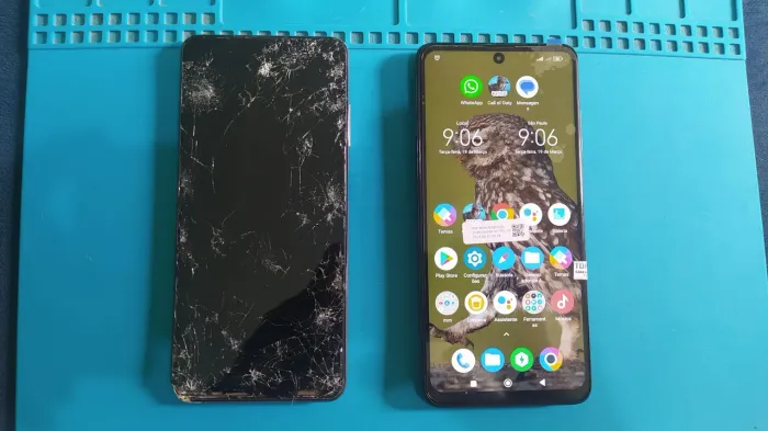 Troca de tela Celular Xiaomi em domicílio