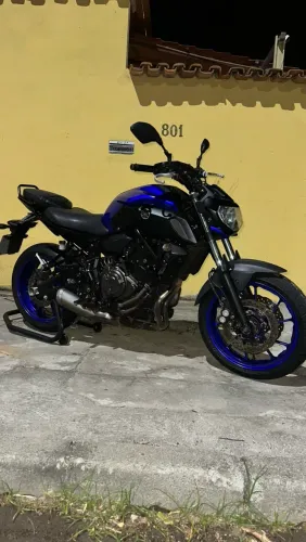 MT 07 - 2020 - Azul - Vendo ou troco