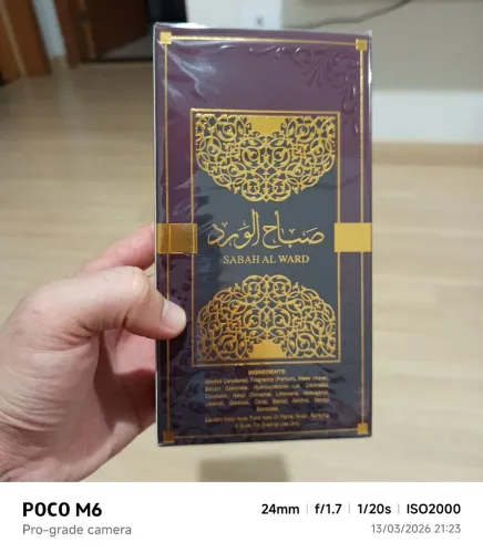 Sabah Al Ward árabe perfume 