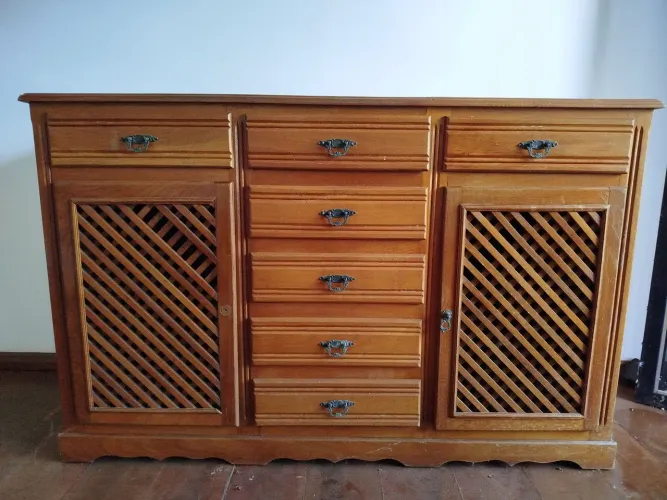 Aparador buffet vintage de madeira