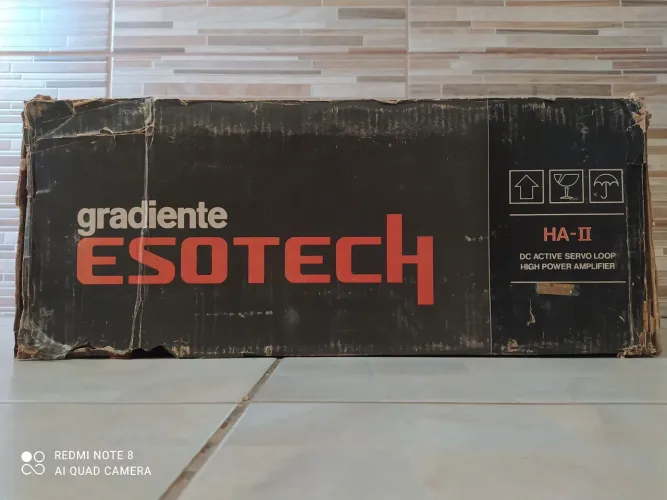 Amplificador Gradiente HA-II esotech polyvox cygnus CCE 