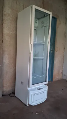 Freezer vertical tampa de vidro entrego em palmas
