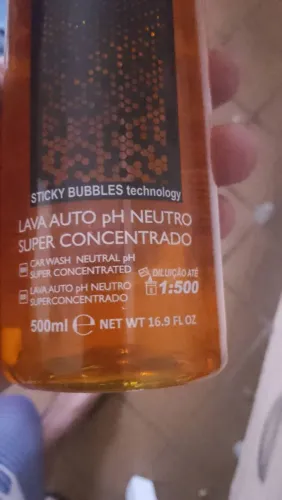 Shampoo automotivo pH neutro  Premium*