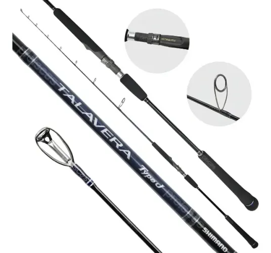 Vara Shimano Talavera Tipe J jig 250 gramas
