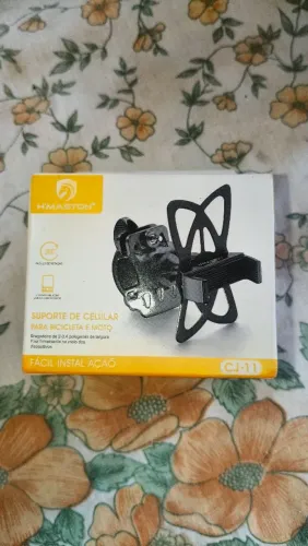 SUPORTE DE CELULAR PRA MOTO E BIKE DE FÁCIL INSTALAÇÃO.