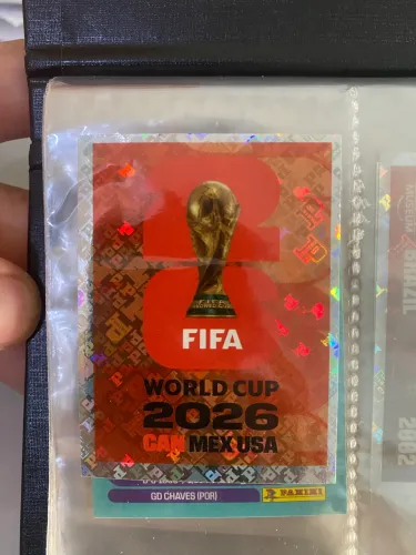 Figurinha rara copa 2026 troco em Legend