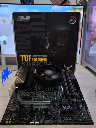 Kit upgrade placa mãe Asus Tuf + r5 5600G
