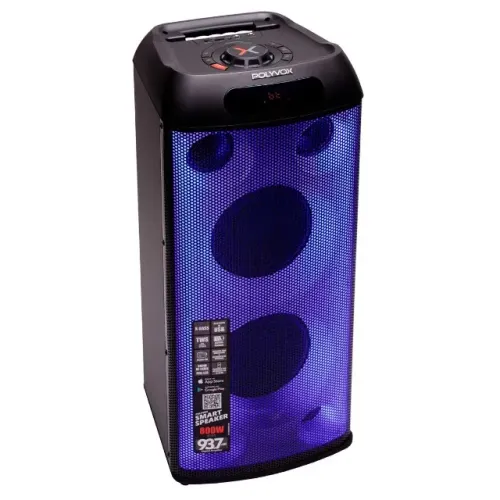 Caixa de Som Torre Polyvox XT-660T Bluetooth - 800W RMS Amplificada