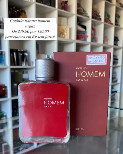 Promoção colônia Natura Homem Sagaz?