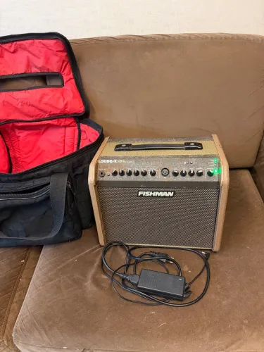 Amplificador Fishman Loudbox Mini Charge com bateria e bag