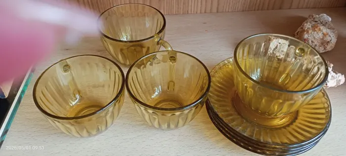 Conjunto de xícaras Colorex