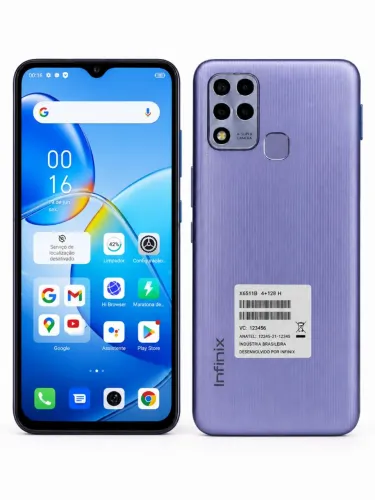 Infinix Hot 30i 128GB Semi Novo Leve Trincado Funciona Perfeito