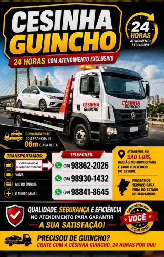 GUINCHO 24 HORAS