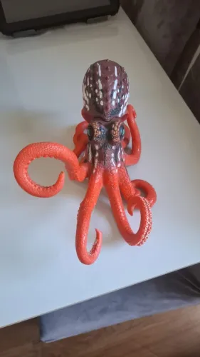 Estátua De Polvo (Octopus de PVC)